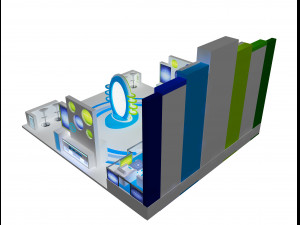booth exhibition stand a 37 3Dモデル