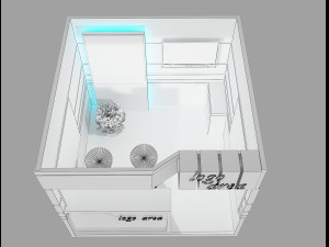 booth exhibition stand a 41 3D Model