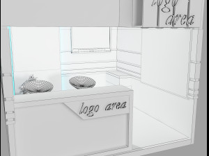 booth exhibition stand a 41 3D Model