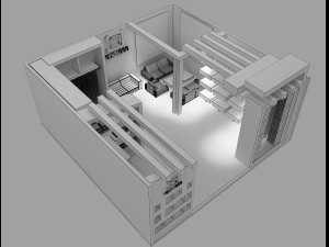 booth exhibition stand a 50 Modelo 3D