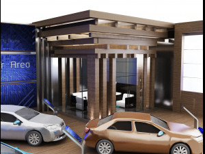 booth exhibition stand a 82 3Dモデル