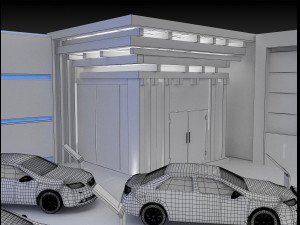 booth exhibition stand a 82 3Dモデル