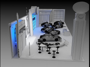 booth exhibition stand a 82 3Dモデル
