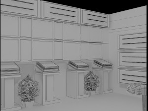 booth exhibition stand a17 3D Model