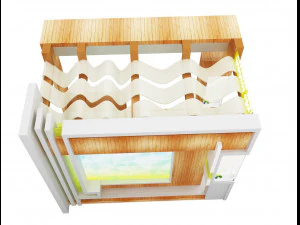 booth exhibition stand a 1 3D Model