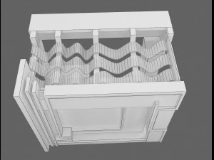 booth exhibition stand a 1 3D Model