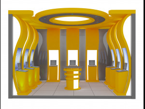 booth exhibition stand a 14a 3Dモデル