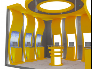 booth exhibition stand a 14a 3Dモデル