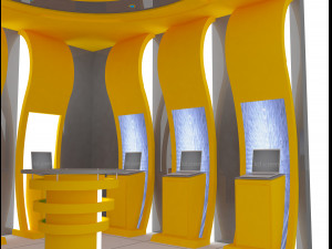 booth exhibition stand a 14a 3Dモデル
