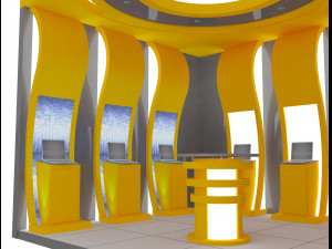 booth exhibition stand a 14a 3Dモデル