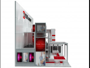 booth exhibition stand a 500a 3Dモデル