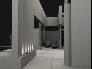 booth exhibition stand a503 Model 3D