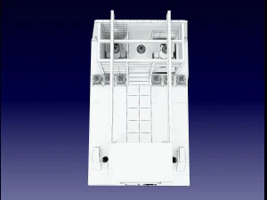 booth exhibition stand a505 3D Model