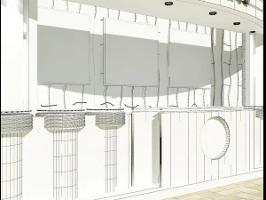 booth exhibition stand a4 3D Model