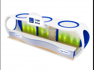 booth exhibition stand a 30 Model 3D