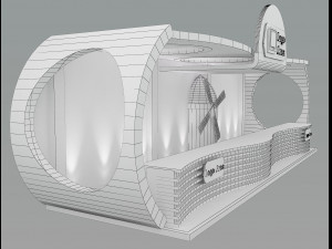 booth exhibition stand a 30 Model 3D