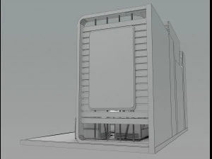 Booth Exhibition Stand a 6 3D Model