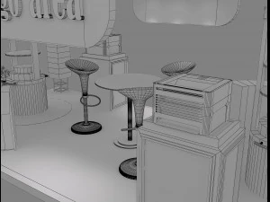 Booth Exhibition Stand a 21 3D Model