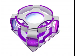 부스 전시 스탠드 a 40a 3D 모델