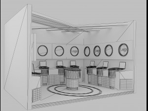 Booth Exhibition Stand a 14b Model 3D