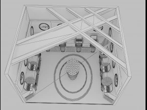 Booth Exhibition Stand a 14b 3D Model
