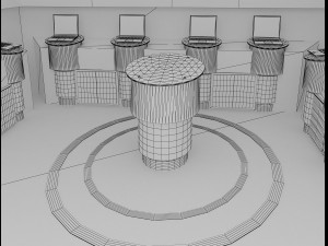 Booth Exhibition Stand a 14b Model 3D