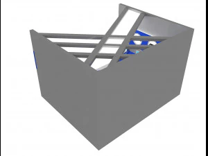 Booth Exhibition Stand a 14b 3D Model