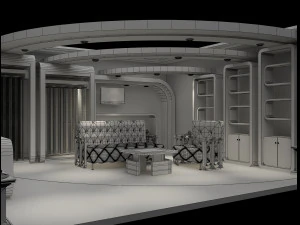 Booth Exhibition Stand a 92 3D Model