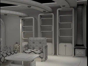 Booth Exhibition Stand a 92 3D Model