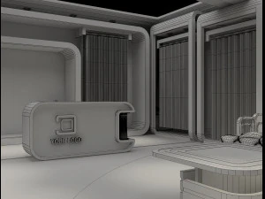 Booth Exhibition Stand a 92 3D Model