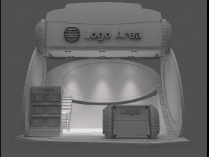 Booth Exhibition Stand a 56 3D 模型