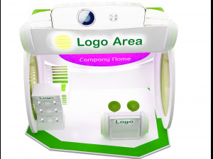Booth Exhibition Stand a 56 3D 模型