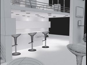 Booth Exhibition Stand a 61 3D Модель