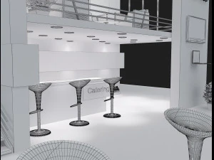 Booth Exhibition Stand a 61 3D Model