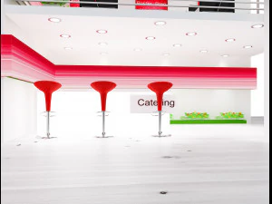 Booth Exhibition Stand a 61 3D Model