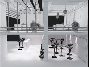Booth Exhibition Stand a 61 3D Модель
