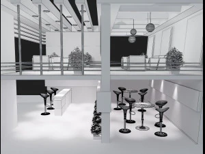 Booth Exhibition Stand a 61 3D Model
