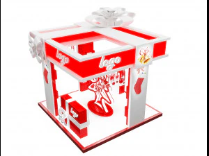 Booth Exhibition Stand a 64 3D Model
