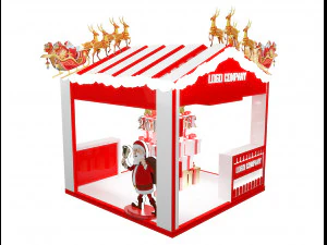 Booth Exhibition Stand a 65 3D Model
