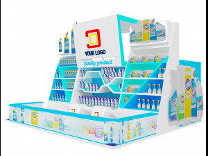 Booth Exhibition Stand a 22 3D 모델