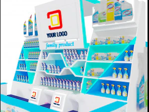 Booth Exhibition Stand a 22 3D Model