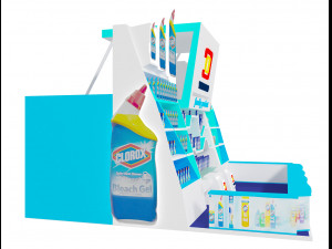 Booth Exhibition Stand a 22 Modèle 3D
