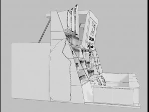 Booth Exhibition Stand a 22 3D Model