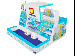 Booth Exhibition Stand a 22 Modèle 3D