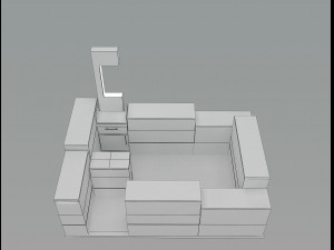 Booth Exhibition Stand a 32 3D Модель