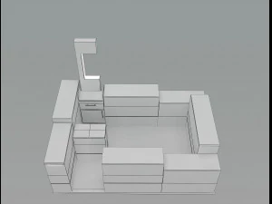 Booth Exhibition Stand a 32 3D Model