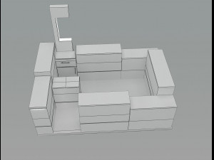 Booth Exhibition Stand a 32 3D Модель