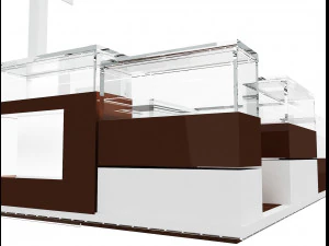 Booth Exhibition Stand a 32 3D Model