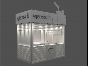 Booth Exhibition Stand a 53 3D Model