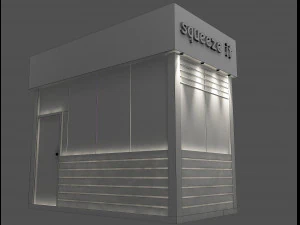 Booth Exhibition Stand a 53 3D Model